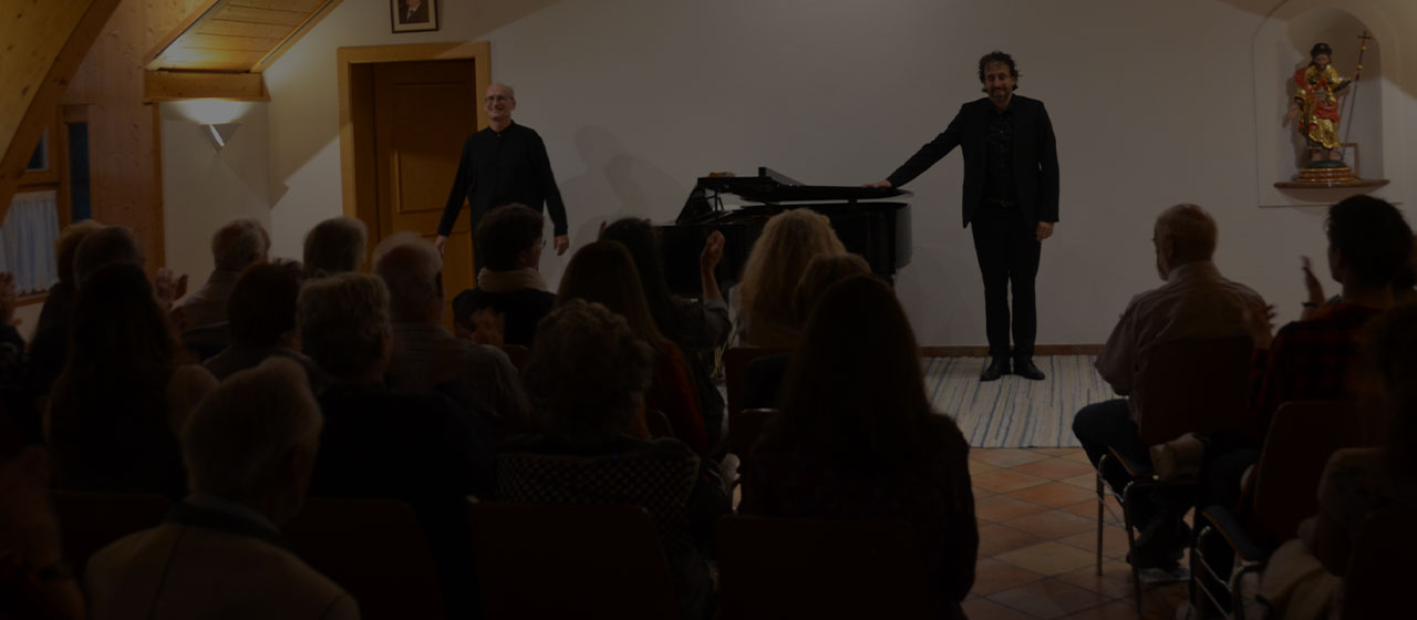 „Die schöne Müllerin“  Schubert – Liederabend
